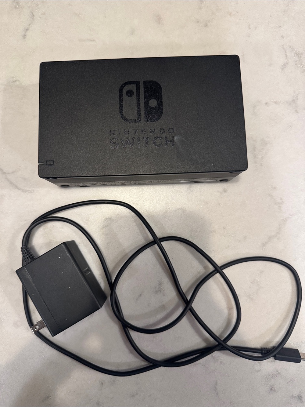 Nintendo Black Switch Dock with AC Adapter